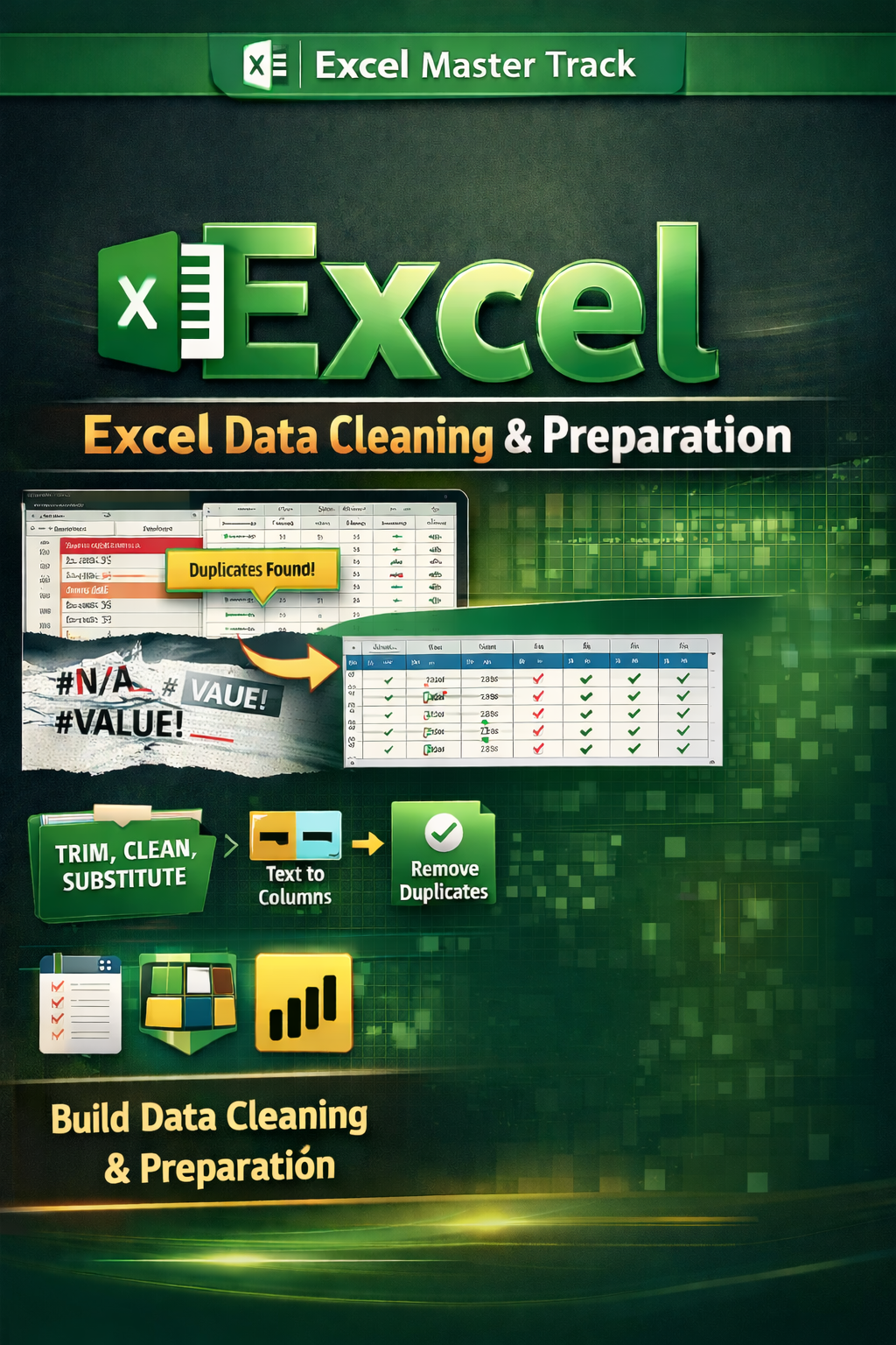 Excel Data Cleaning & Preparation
